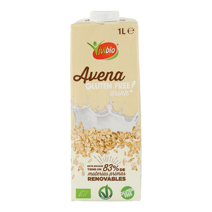 Bebida de Avena sin gluten Vivibio 1 L