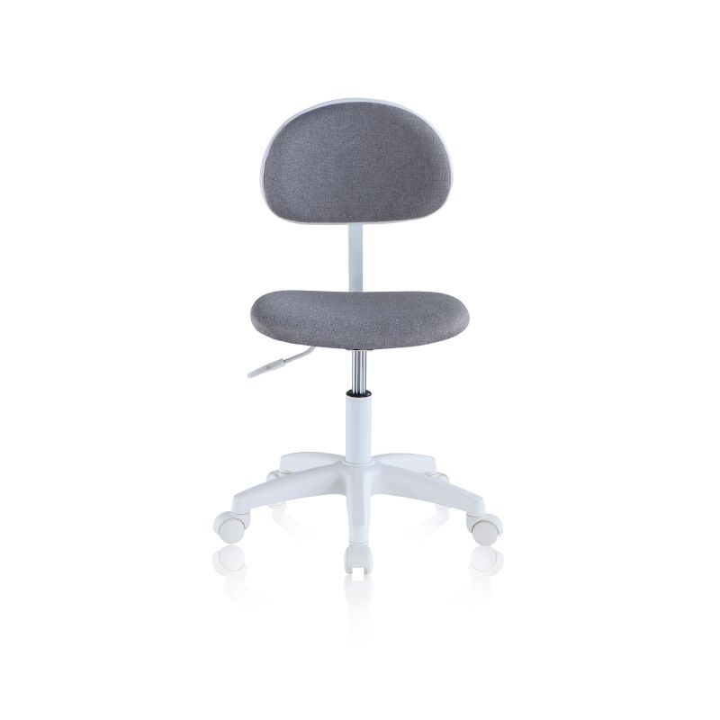Silla De Estudio Juvenil Lucky Pvc, Gris, 40 X 80 X 50_4