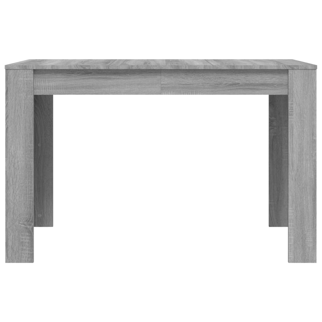 Mesa De Comedor Madera De Ingeniería Sonoma Gris 120x60x76 Cm_2