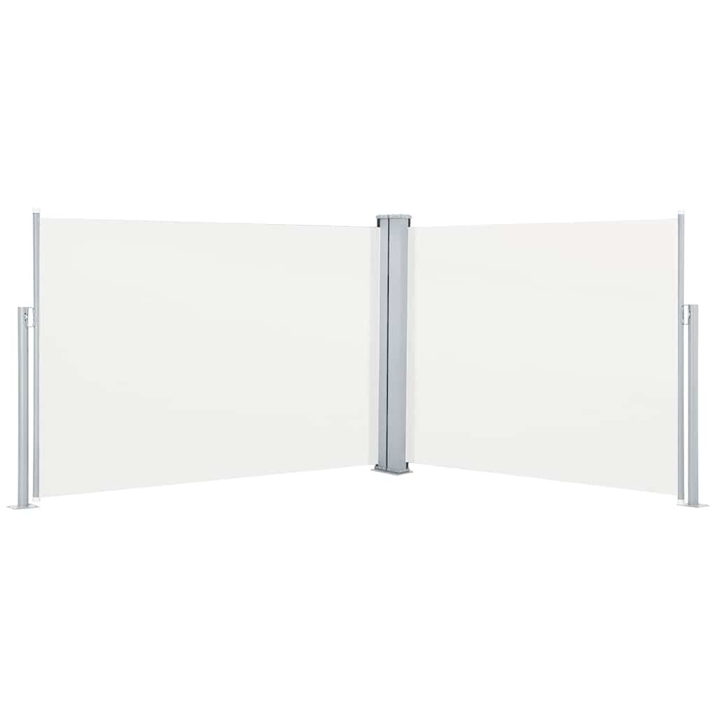 Vidaxl Toldo Lateral Retráctil Color Crema 100x1000 Cm_0