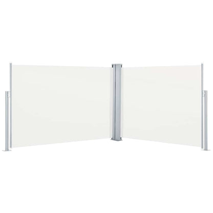 Vidaxl Toldo Lateral Retráctil Color Crema 100x1000 Cm_0