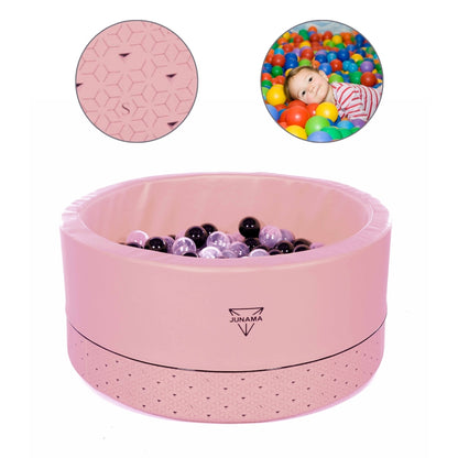 Piscina De Bolas Polipiel Con 200 Pelotas_rosa