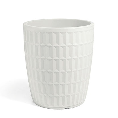 Veca Macetero Plástico Tyle Blanco 60cm