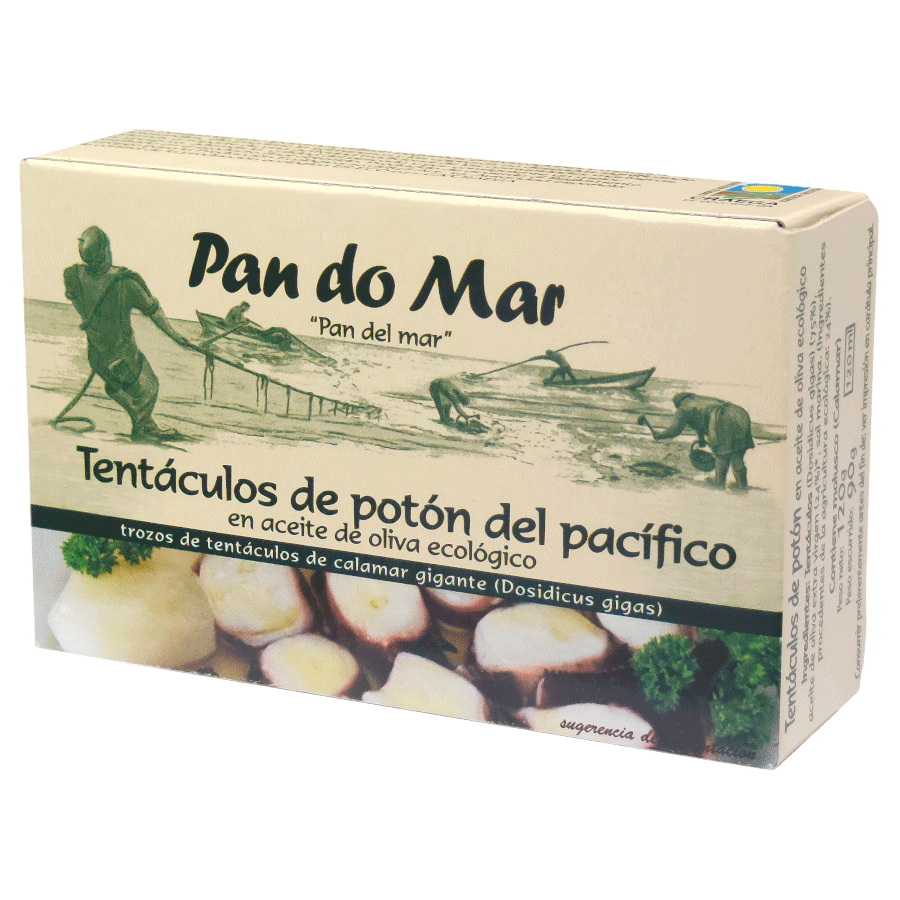 Tentáculos De Calamar En Aceite De Oliva Ecológico - 120gr