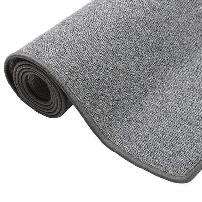 Vidaxl Alfombra De Pasillo Gris Oscuro 50x100 Cm_1