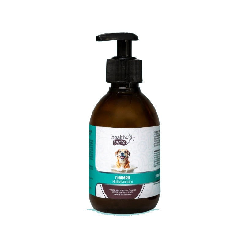 Champu Multivitaminico (perros) 200ml Healthy Pets_0