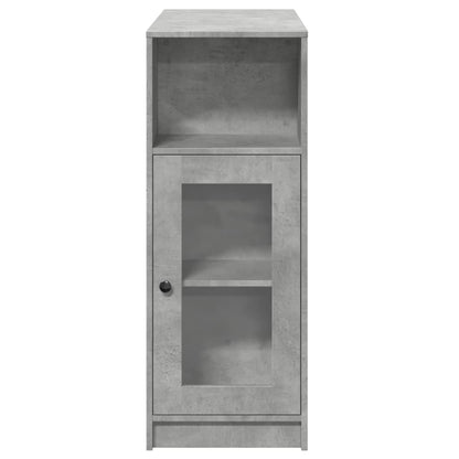 Mesa Alta Bar Con Estantes Madera Gris Hormigón 101x40x103,5 Cm_4