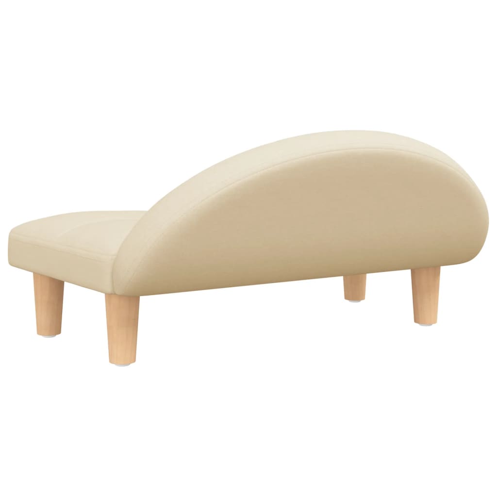 Cama Para Perros De Tela Crema 70x52x30 Cm / Vetonek_1
