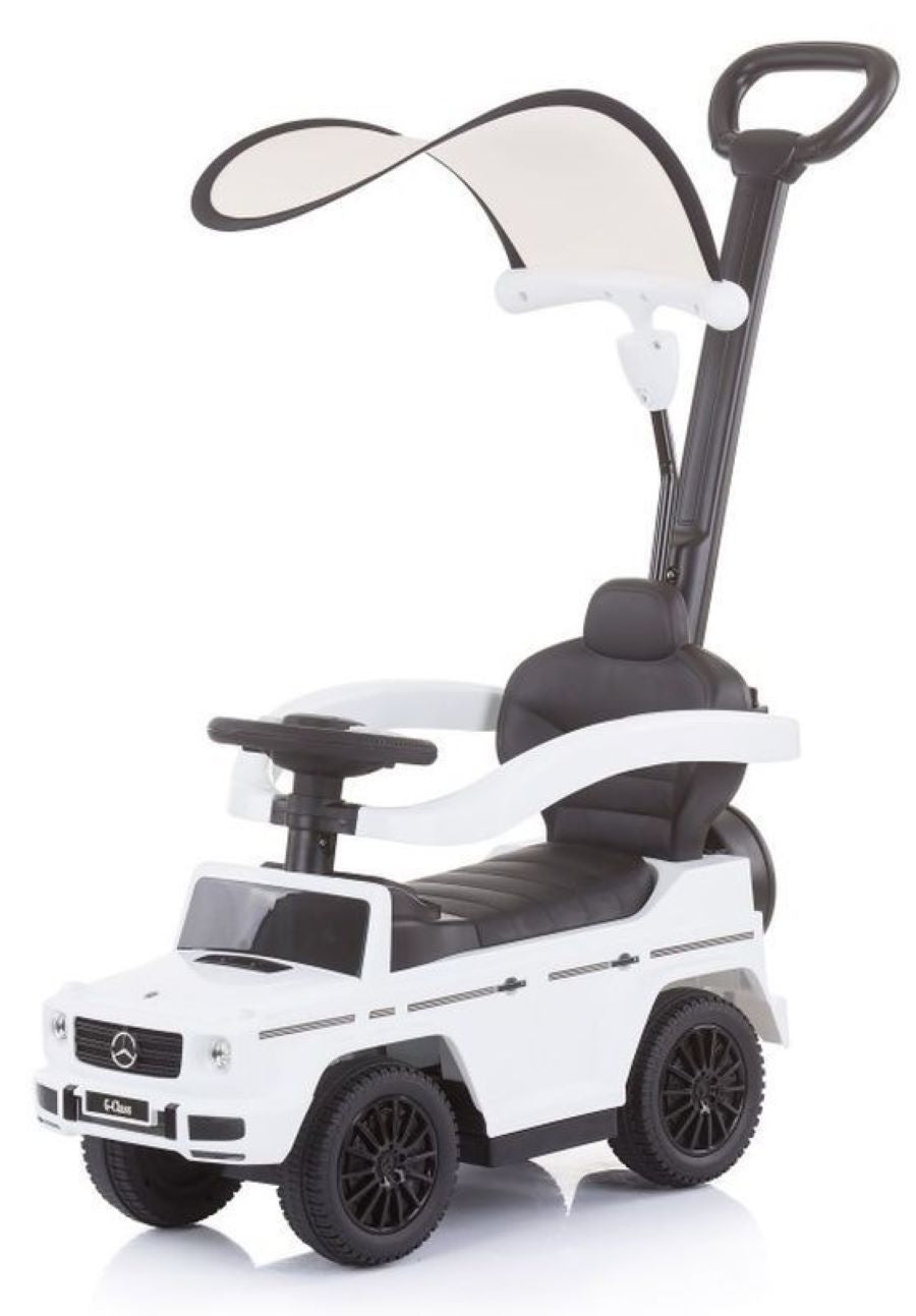 Correpasillos Con Mango Parental Y Capota Mercedes Benz G350d Black_0