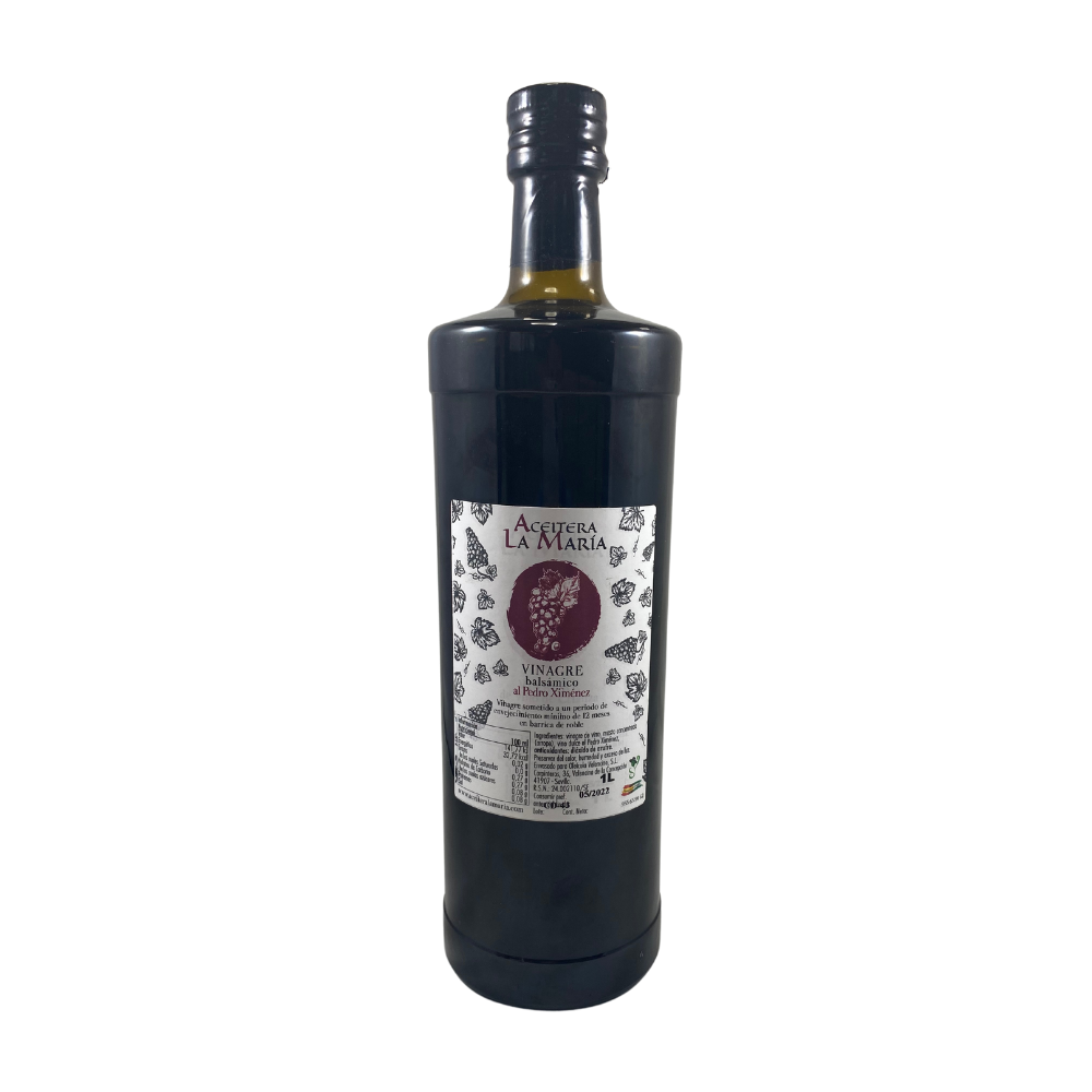 Vinagre Balsámico Al Pedro Ximenez 1l Cristal_1
