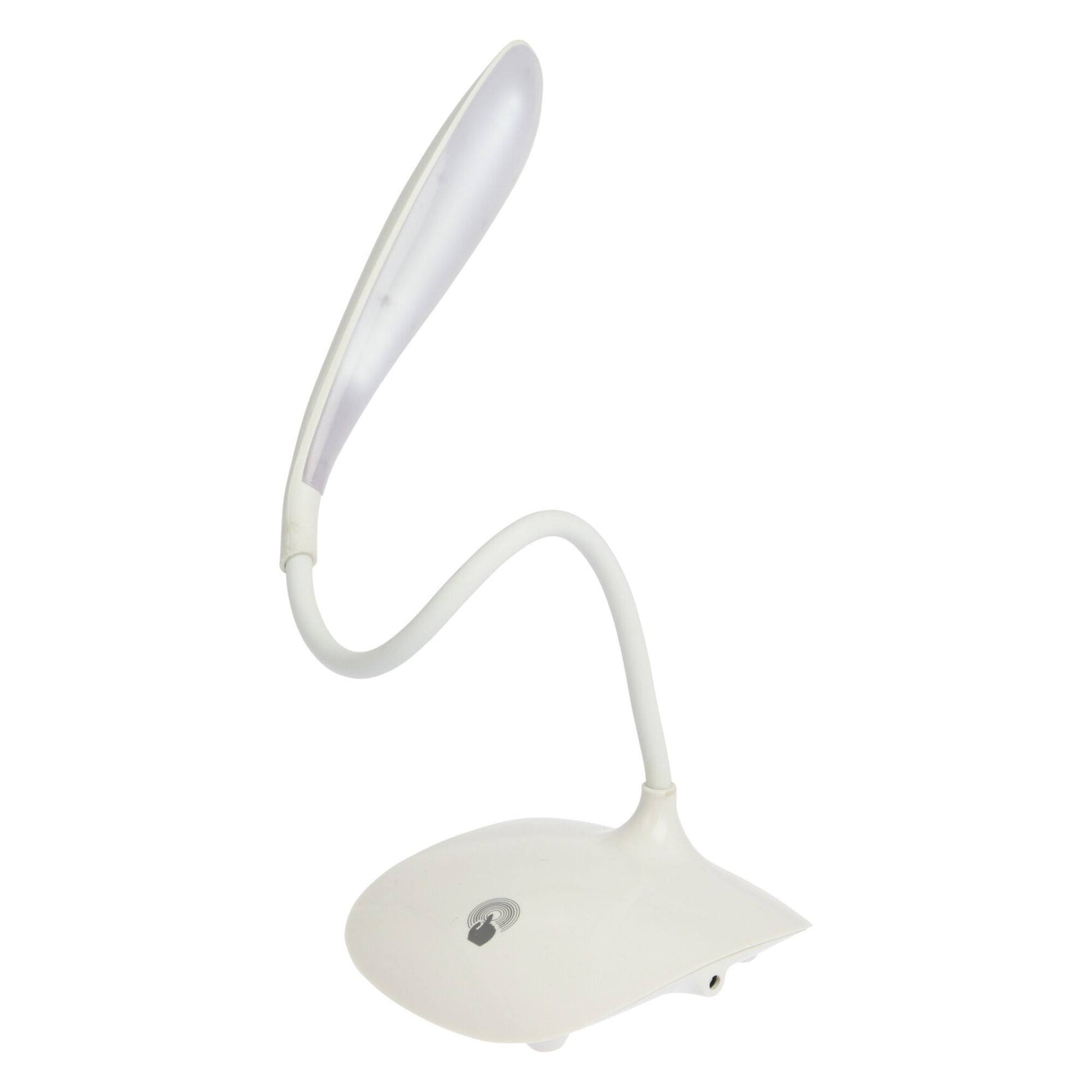 Well Home Lampara De Mesa Usb Color Blanco H.44cm_5