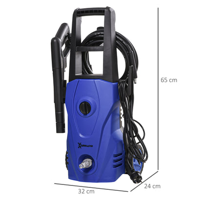 Durhand Hidrolimpiadora 1600w Caudal 432l/h Bomba De Aluminio Presión De 130 Bar_2