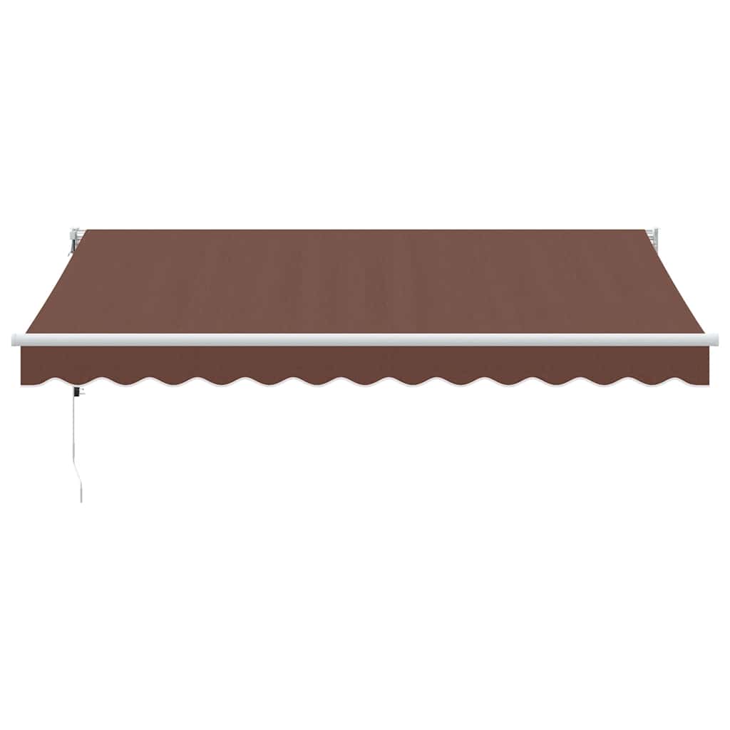 Toldo Retráctil Automático Marrón 350x250 Cm_2