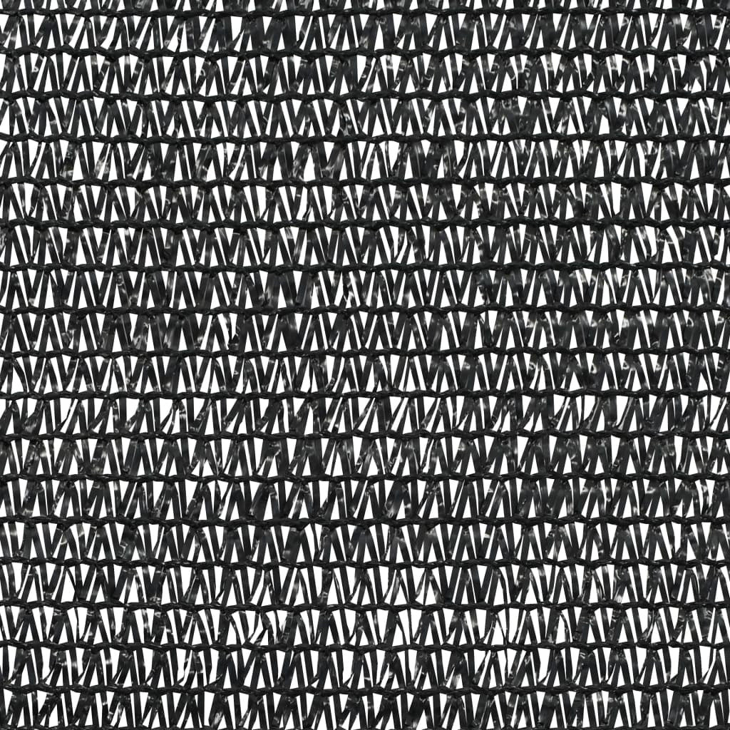 Vidaxl Red De Privacidad Hdpe Negro 2x25 M 75 G/m²_3