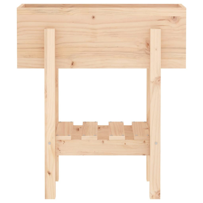 Vidaxl Jardinera Madera Maciza De Pino 62x30x69 Cm_5