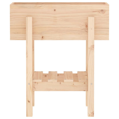 Vidaxl Jardinera Madera Maciza De Pino 62x30x69 Cm_5