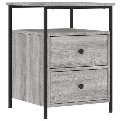 Mesitas Noche 2 Uds Madera Ingeniería Gris Sonoma 44x45x60 Cm_3