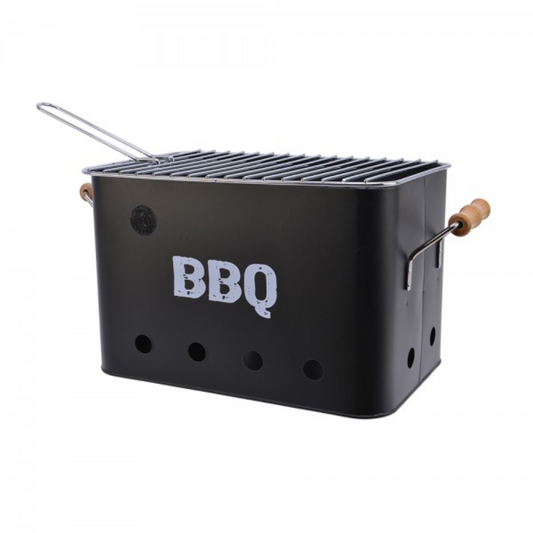 Barbacoa Grill De Color Negro 21x32,5x21cm Bbq_0