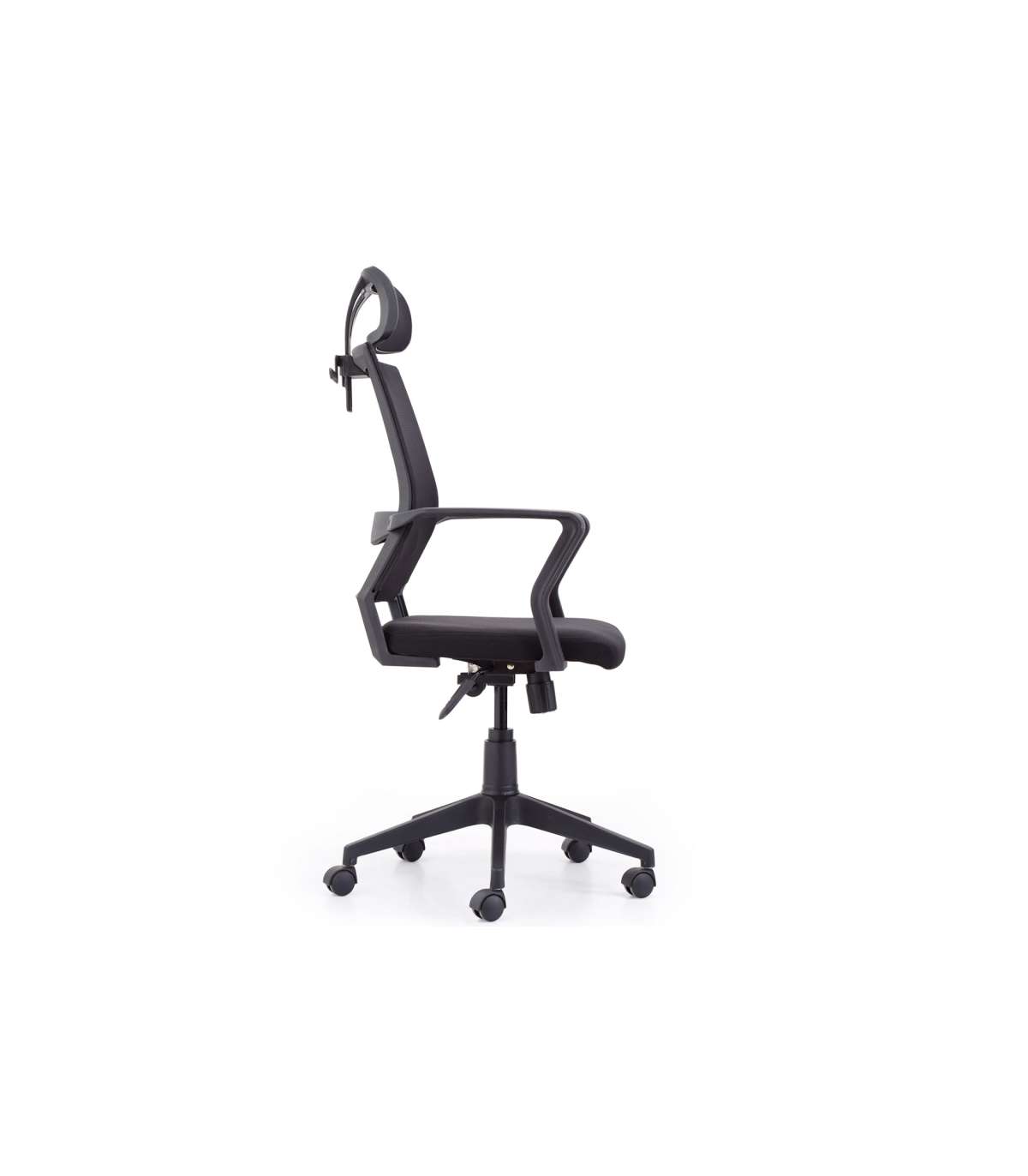 Sillón Giratorio Modelo Winner Acabado Negro,117/127cm(alto) 64cm(ancho) 64cm(largo)_1
