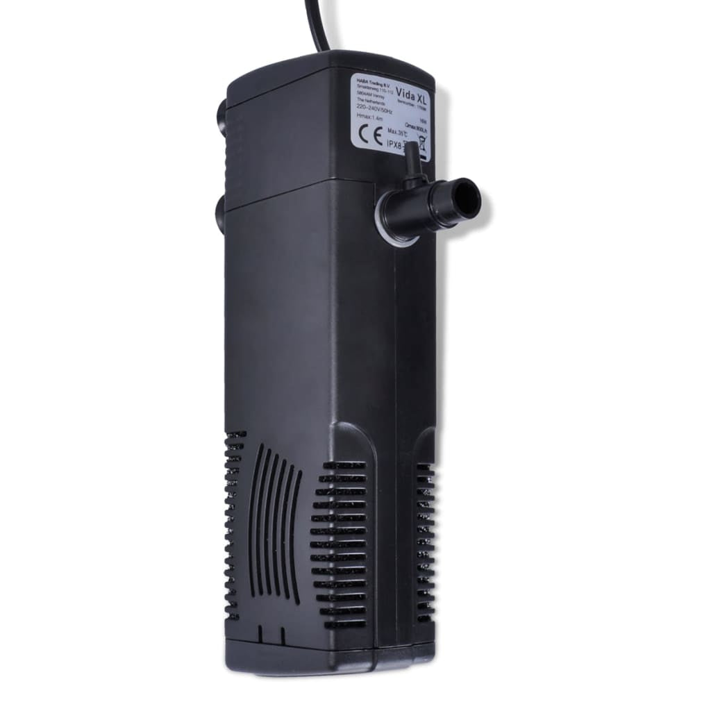 Vidaxl Bomba De Filtro De Acuario Con Carbón Activo 800l / H_2