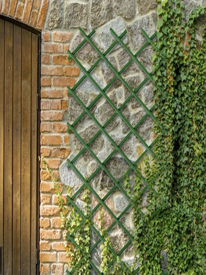 Celosia Plastica| Composicion 100% Pvc| Tutor De Plantas| Resistente| Decoracion Jardin 0,5x1,5m_2