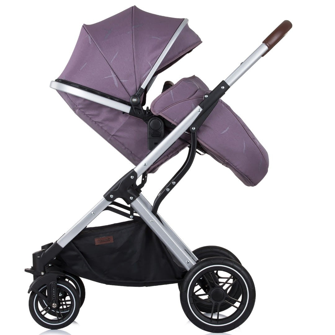Carrito De Bebé Zara Trío Hasta 22 Kg Capazo Duro Lilac_3