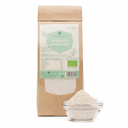 Harina de Avena Sin Gluten ECO Planeta Huerto  1 kg