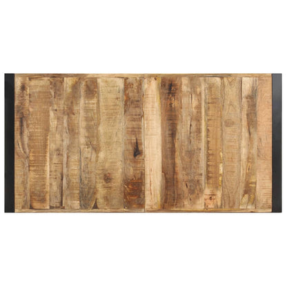 Mesa De Centro Madera De Mango Rugosa 140x70x40 Cm_1