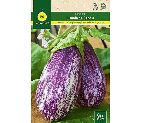 Semillas Berenjena (listada De Gandía)