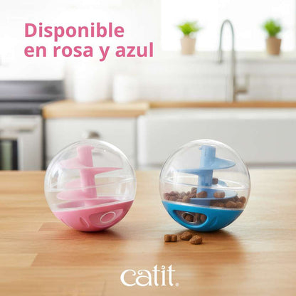Bola dispensadora de snacks Catit Azul