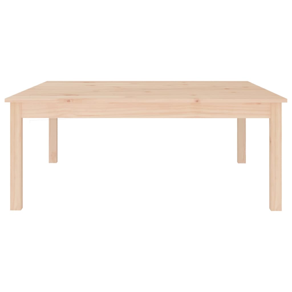 Mesa De Centro De Madera Maciza De Pino 100x100x40 Cm_1