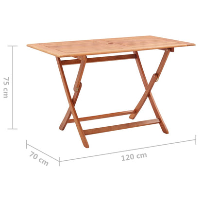 Vidaxl Set De Comedor Para Jardín 5 Pzas Madera Maciza Eucalipto Gris_2