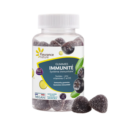 Gummies Inmunidad Fleurance Nature 60 Unidades_0