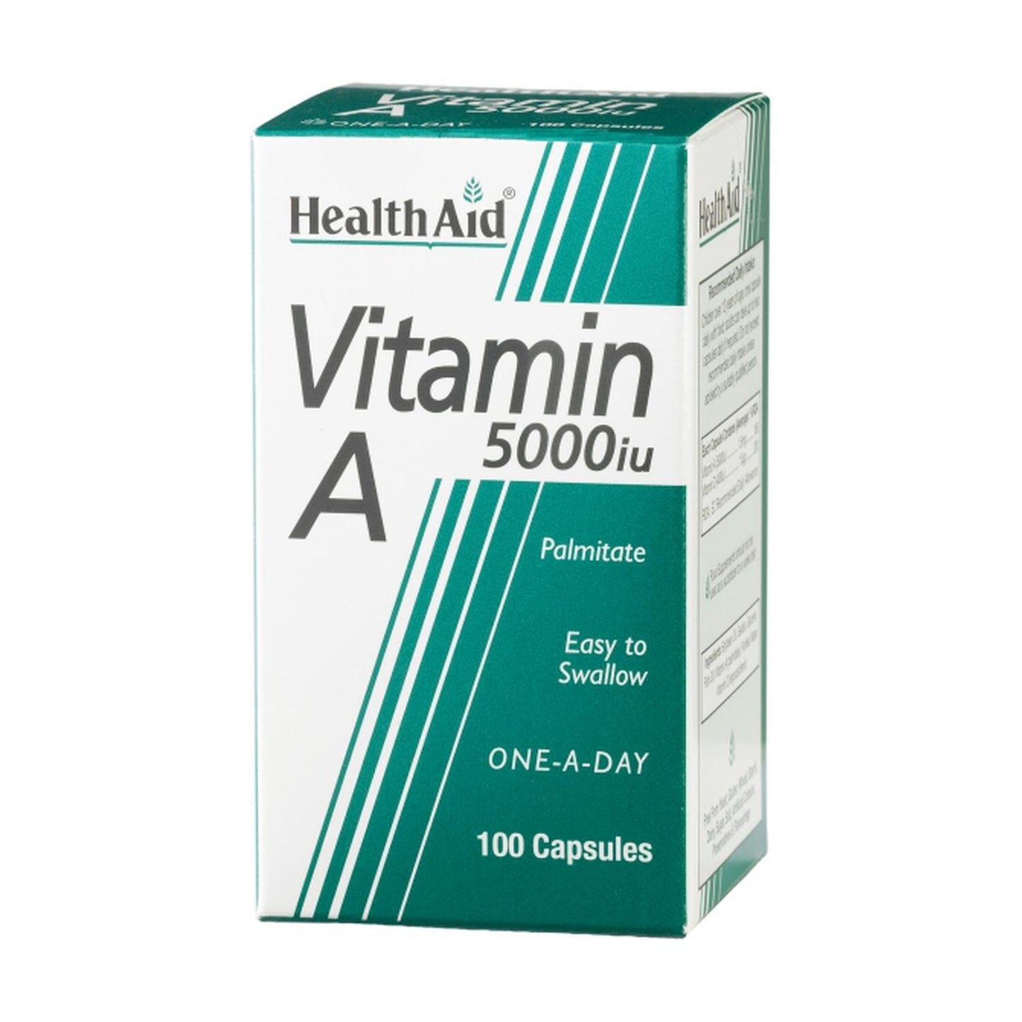 Vitamina A 5.000 Ui 100 Caps Health Aid