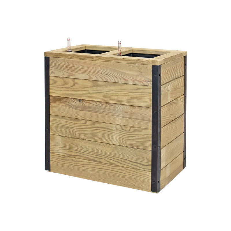 Jardinera De Madera Con Autorriego 60x34x60 Cm Nidum Hortalia_2