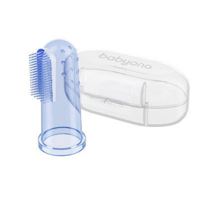 Babyono Cepillo Dedal De Silicona Con Estuche_1