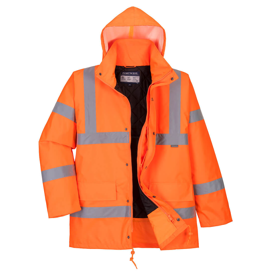 Chaqueta  De Alta Visibilidad Transpirable Winter Traffic / L / Naranja_0