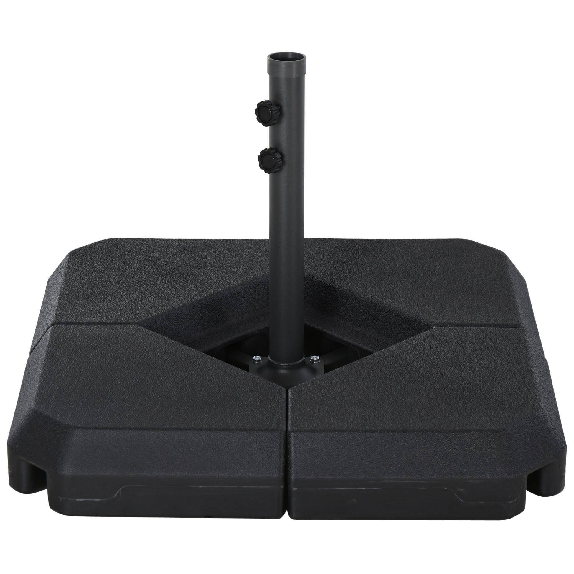Outsunny Base Para Sombrilla Crucial De 4 Pesos Rellenables De Agua Arena_3