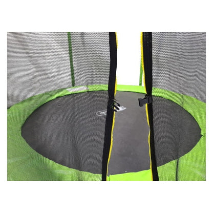 Cama Elastica Masgames Force 244 Con Red Protectora, Escalera Y Anclajes.