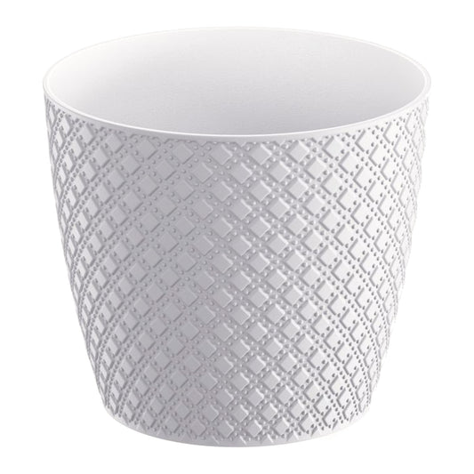 Maceta Orient 2l., Dimensiones (mm) 157x157x138, Color Blanco_0