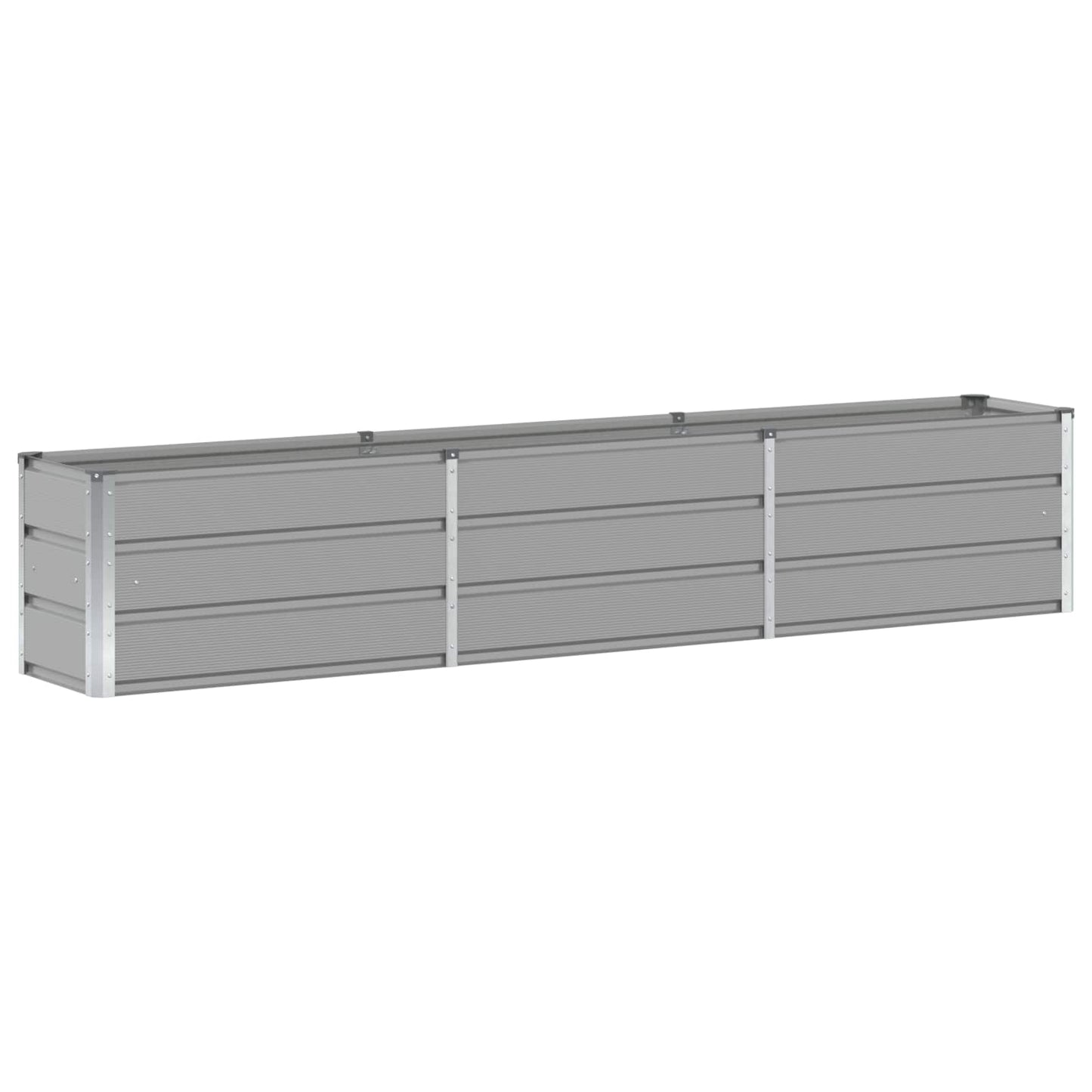 Jardinera Gris Claro 240 X 40 X 45 Cm Acero_0