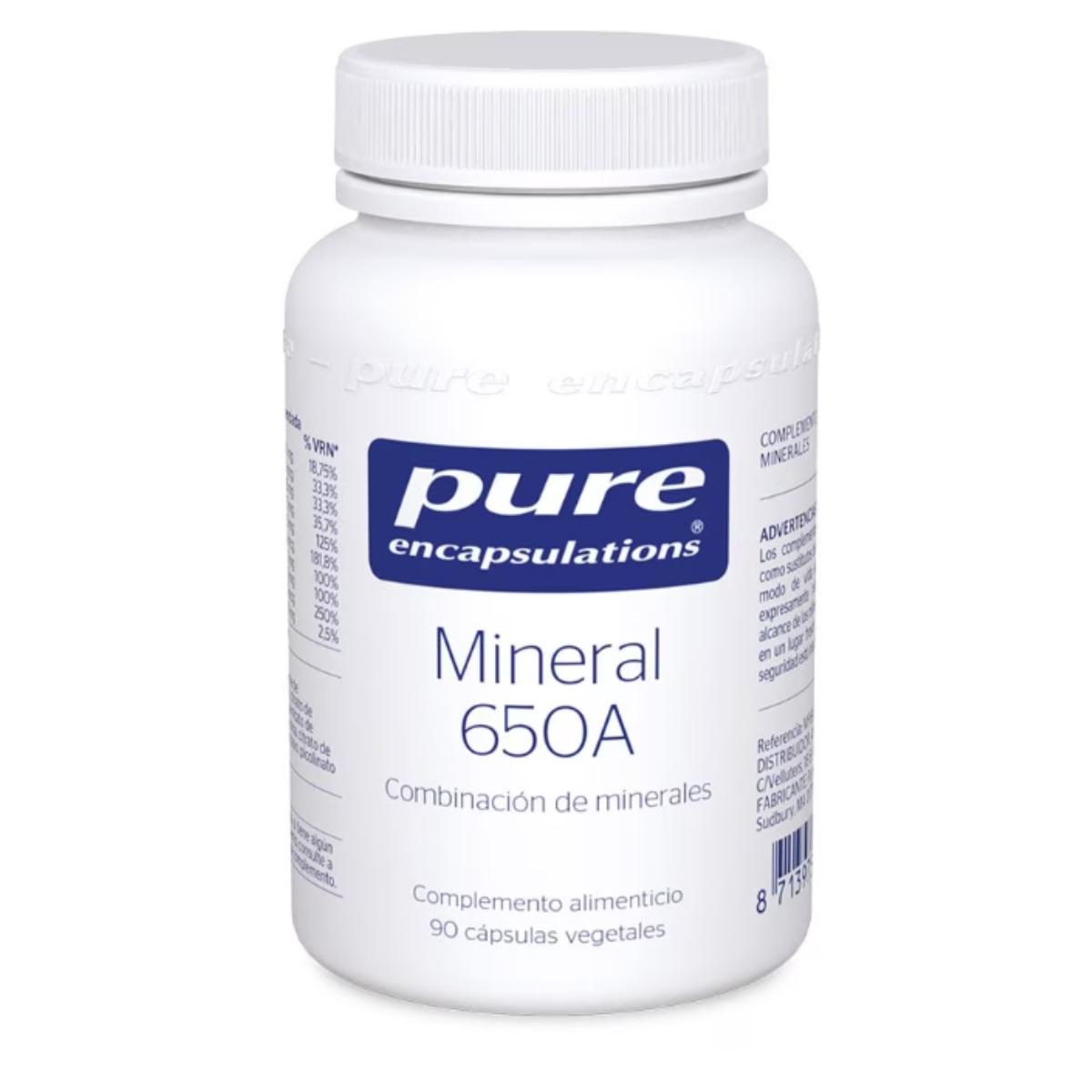 Mineral 650A 90cap Pure Encapsulations