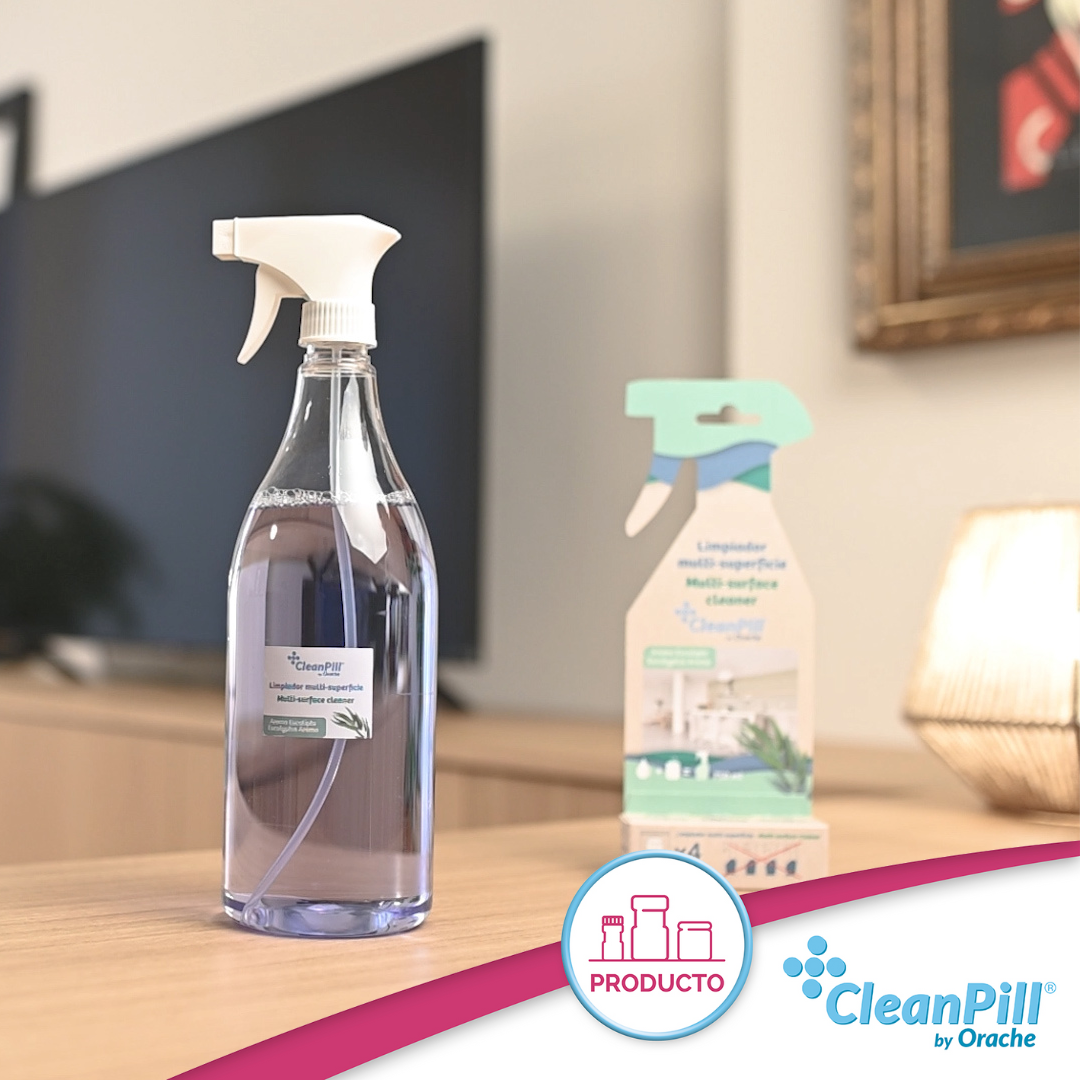 Clean Pill Refill - 4 Pastillas Limpiadoras Multisuperficies, Aroma Eucalipto_4