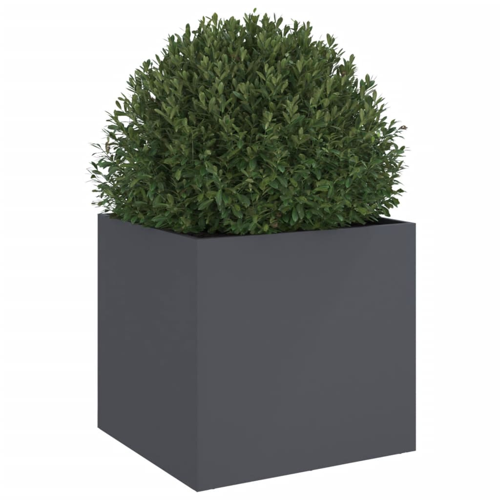 Jardinera Acero Gris Antracita 49x47x46 Cm_3