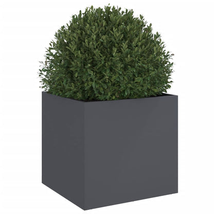 Jardinera Acero Gris Antracita 49x47x46 Cm_3