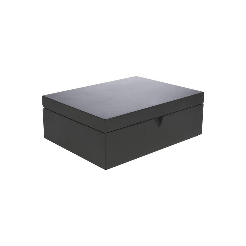 Teabox Bredemeijer Negro Con 4 Latas De Te Y Cuchara De Te 184005_1