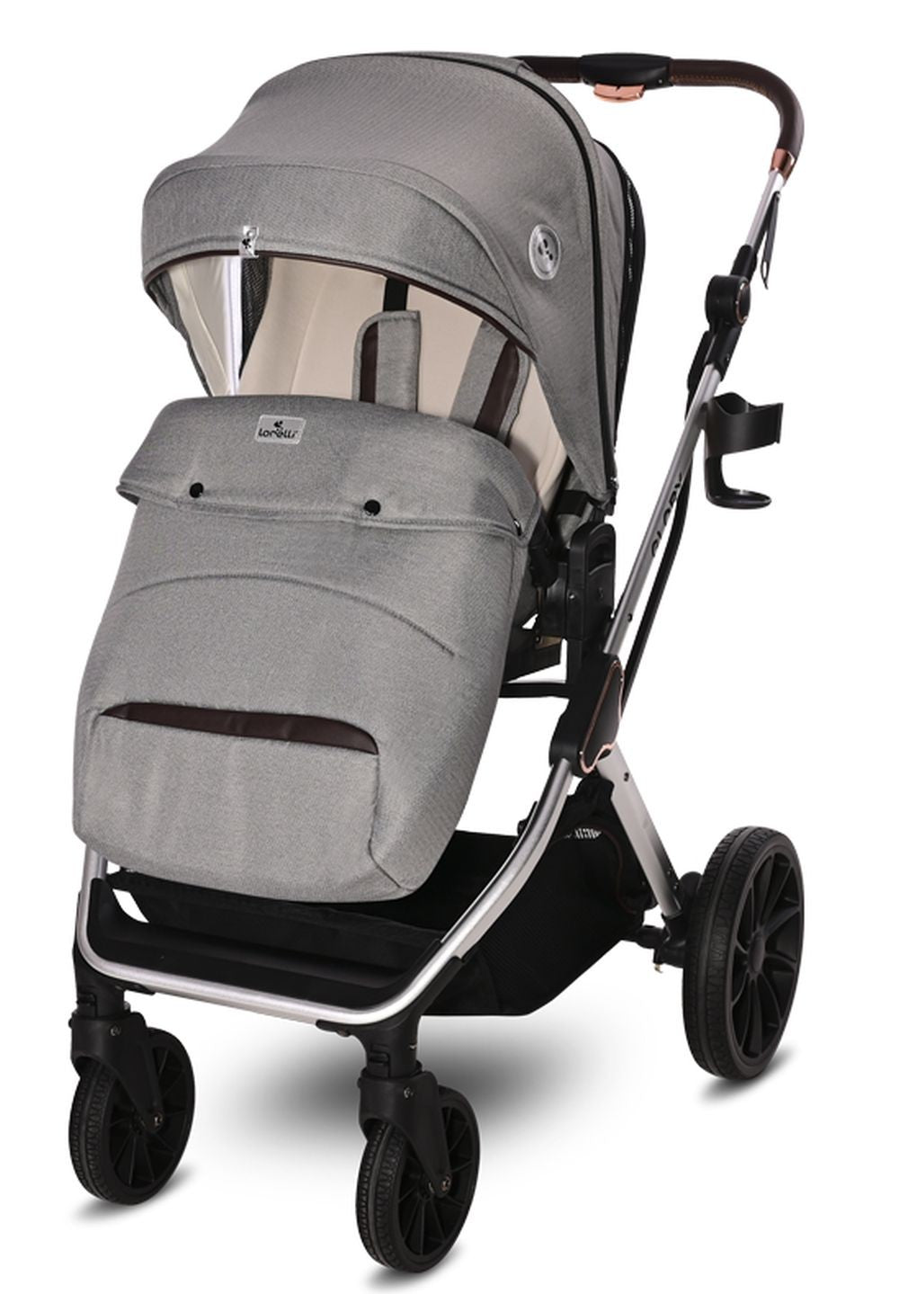 Carrito De Bebé Duo Glory Hasta 22 Kg Opaline Grey_3