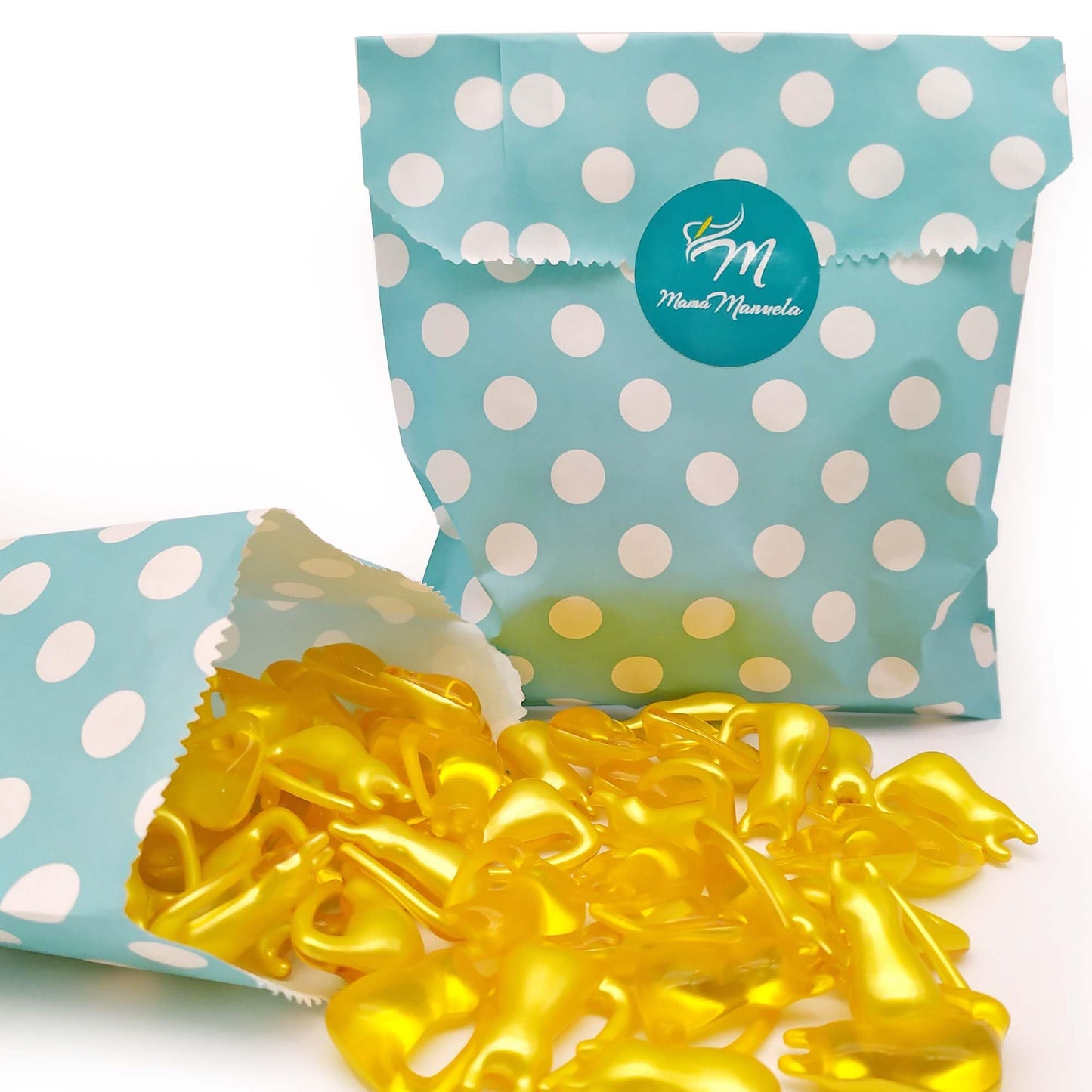 Pack Regalo 12 Perlas Baño En Forma De Minino - Con Aceite De Soja - Hidrata, Suaviza Y Perfuma La Piel - Aroma Vainilla_0