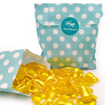 Pack Regalo 12 Perlas Baño En Forma De Minino - Con Aceite De Soja - Hidrata, Suaviza Y Perfuma La Piel - Aroma Vainilla_0