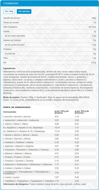 Titan - 3kg - Fresa - Ganadores De Peso Con Proteína - Lifepro_5